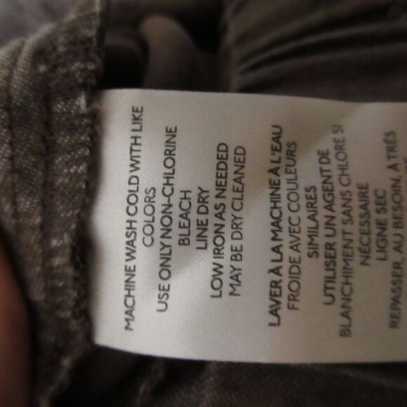 Pilcro Anthropologie Jogger Pants Brown Linen Lyocel Pockets Relaxed Fit - Picture 14 of 16